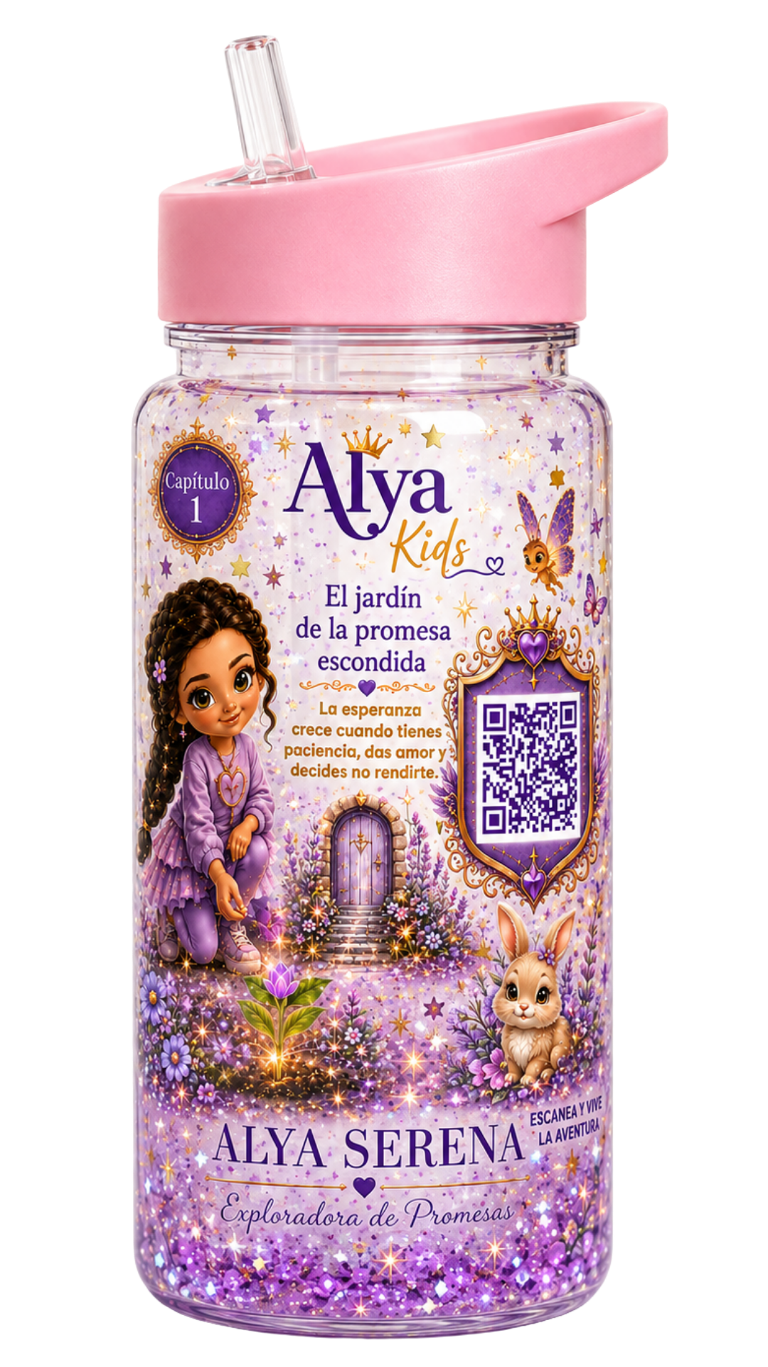 Vaso Alya Kids – El jardín de la promesa escondida
